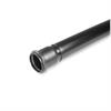 Kanalrohr HDPE S12,5 SDR26 SN4 gemufft mit Dichtung L 6m Ø 200 x 7.7mm schwarz - SPX0