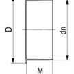 Kanalrohr Muffenstopfen PP-HM SN8 Ø 160mm füllstoffrei | Bild 2