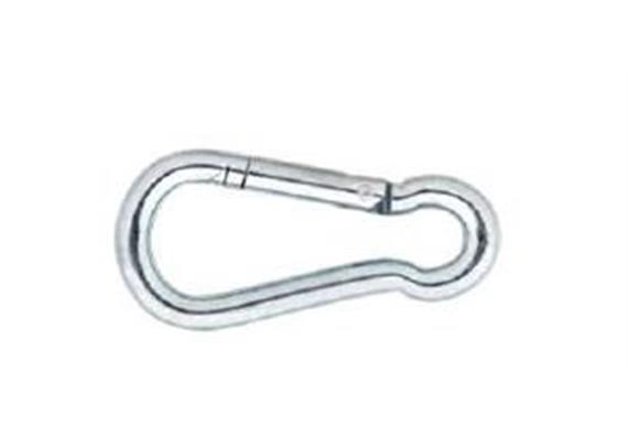 Karabinerhaken verzinkt 120x 11mm (Feuerwehrkarabiner)