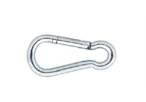 Karabinerhaken verzinkt 140x 12mm (Feuerwehrkarabiner)