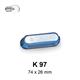 Kennzeichenleuchte Jokon K 97 12Volt 74 x 26 x 27 mm - 039