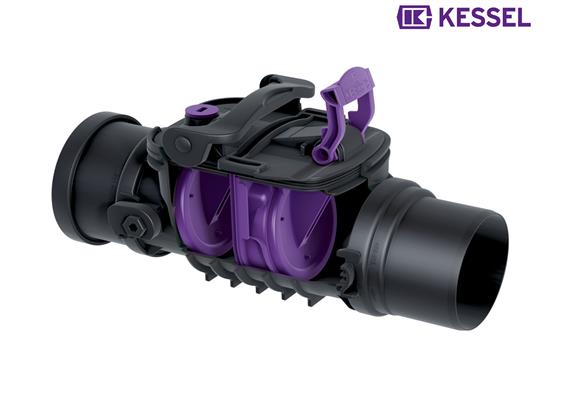 KESSEL Rückstauverschluss Staufix Typ 1 Ø 125mm hält Abwasser fäkalienfrei