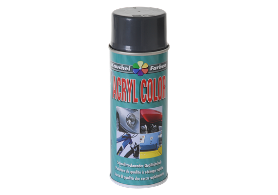 KNUCHEL Acryl Lackspray Acryl-Color 400 ml Eisengrau RAL 7011 seidenglanz