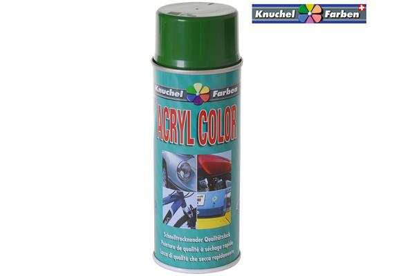 KNUCHEL Acryl Lackspray Acryl-Color 400 ml Laubgrün RAL 6002 seidenglanz - 309