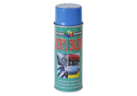 KNUCHEL Acryl Lackspray Acryl-Color 400 ml Lichtblau RAL 5012 seidenglanz
