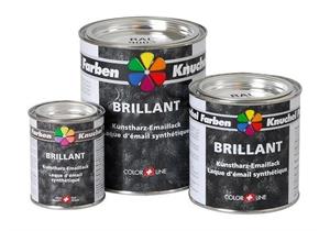 KNUCHEL BRILLANT Emaillack750 ml, Maschinengelb RAL1007 Metall+Holz + CHF 0.72 VOC Taxe