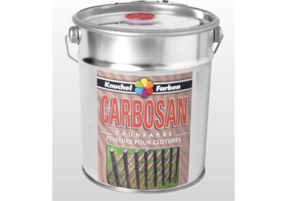 KNUCHEL Farben CARBOSAN Zaunfarbe braun 5L-Kanister - EHD