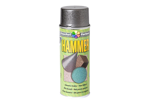 KNUCHEL Hammerschlaglackspray Hammer 400ml anthrazit seidenglanz - 309
