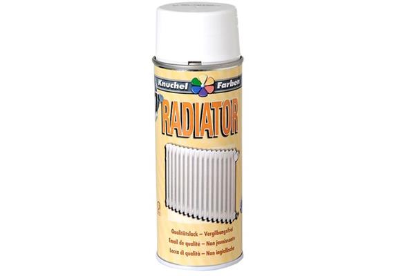 KNUCHEL Heizkörperspray Radiator 400 ml weiss RAL 9001 seidenglanz vergilbungsresistent - 309