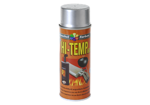 KNUCHEL Hochtemperaturspray Hi-Temp 400 ml silber matt 650°C