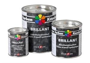 KNUCHEL Kunstharz Brillant 750 ml Weiss gebrochen hochglanz RAL 9010 Holz+Metall - 309