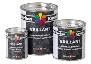 KNUCHEL Kunstharz-Emaillack Brillant 375 ml,narzissengelb,Ral 1007 + Fr.0.36 VOC Taxe - 309