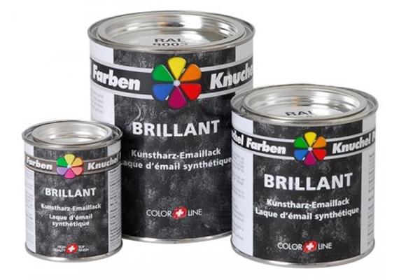 KNUCHEL Kunstharz-Emaillack Brillant 375 ml,narzissengelb,Ral 1007 + Fr.0.36 VOC Taxe - 309