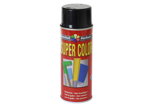KNUCHEL Lackspray Super Color 400 ml Schwarz RAL 9005 glanz - 309