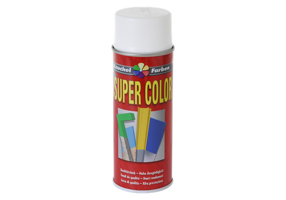 KNUCHEL Lackspray Super Color 400 ml Weiss matt RAL 9003 matt
