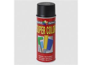 KNUCHEL SUPER-COLOR Kunstharzspray schwarz matt RAL 9005 + Fr. -.72 VOC Taxe