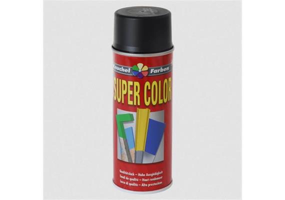 KNUCHEL SUPER-COLOR Kunstharzspray schwarz matt RAL 9005 + Fr. -.72 VOC Taxe