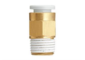 KQ2H Gerade Steckverschraubung Schlauch-Ø 6 mm R1/8" AG KQ2H06-01AS