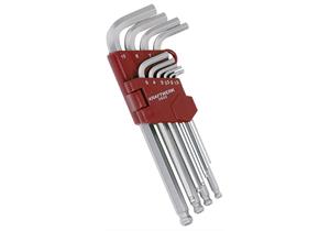 KRAFTWERK 10-t.Kugelkopf-InSechskant-Satz 1.5-10mm