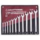 KRAFTWERK 11-t. Gabelringschl.satz 3/8"-1", Rolltasche