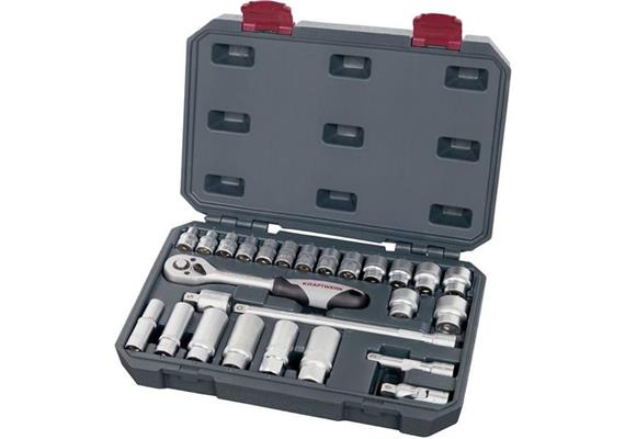 Kraftwerk 204.102.100 Steckschlüssel-Satz 3/8" 26-tlg - 285