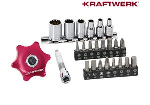 KRAFTWERK 24-tlg. COMBI Fingerratschen-Satz 38005 - 285
