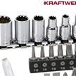 KRAFTWERK 24-tlg. COMBI Fingerratschen-Satz 38005 | Bild 3