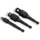 Kraftwerk 381003 Set Schlag-Stecknuss-Adapter 1/4x1/4" + 1/4x3/8" + 1/4x1/2" - 285