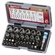 KRAFTWERK 45-t. Stecknuss- + Bit-Satz rostfrei 4003 - 2850