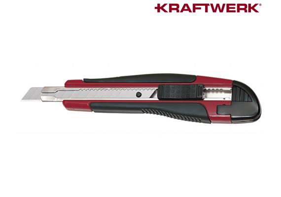 KRAFTWERK Abbrechmesser ergokraft 9 mm Inklusive 3 Klingen 3310