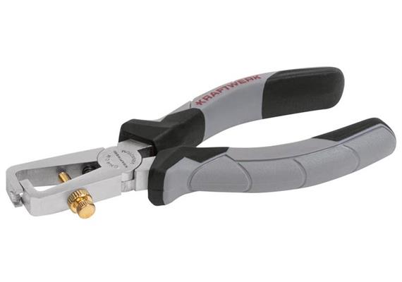 Kraftwerk Abisolierzange, 160 mm, Basic - 285