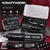 KRAFTWERK Akku-Bit-Stabschrauber Satz 3.6V mit USB-C, 28-tlg 403.400.000