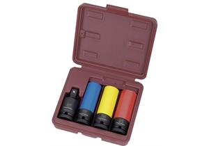 KRAFTWERK Alufelgen-Gelenk-Schlagn.-Satz 1/2" 4-tlg. PRO Line 3083 - 285