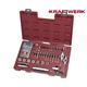 KRAFTWERK Bohrer-+Gewindeschneidwerkzeugkoffer 56-tig. HSS-G M3 - M12 - 285