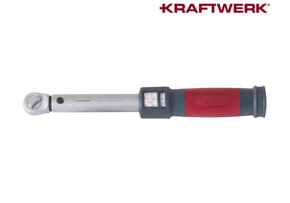 KRAFTWERK Click-Drehmomentschlüssel 1/2" 40 - 200Nm 0.5 Nm L463 mm