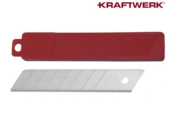 KRAFTWERK Ersatzklingen-Satz (10 Stk.) Höhe 18 mm Abrechmesse 3314 Japanmesser