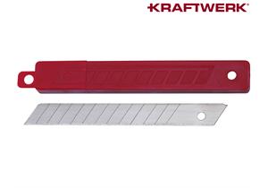 KRAFTWERK Ersatzklingen-Satz (10 Stk.) Höhe 9 mm Abrechmesse 3313 Japanmesser