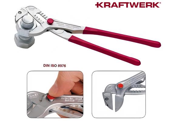 KRAFTWERK Hightech Armaturenschlüssel 250 mm Spezialwerkzeugstahl gesenkgeschmiedet - 285