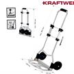 KRAFTWERK Klappbarer Faltwagen 3914 bis 70 kg mit Gummiräder für Warentransporte | Bild 6