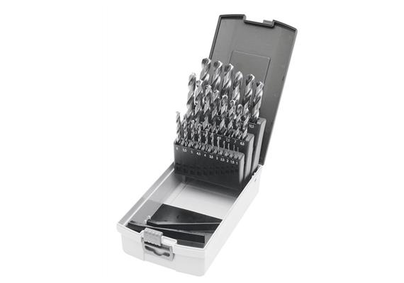KRAFTWERK Spiralbohrer geschliffen Bohrerkasette HSS-G Ø 1-13 / 0.5 mm Metallbohrer