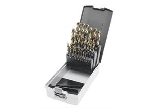 KRAFTWERK Spiralbohrer geschliffen Bohrerkasette HSSE-Co Ø 1-13 / 0.5 mm Metallbohrer