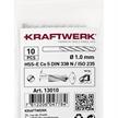 KRAFTWERK Spiralbohrer geschliffen HSS-E Ø 3.3 mm L 65 mm Metallbohrer DIN 338 - 285 | Bild 2