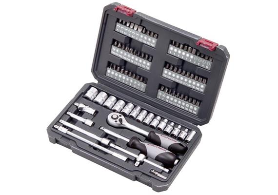 KRAFTWERK Steckschlüssel-Satz, 1/4", 82-tlg. 204.101.001 - 285