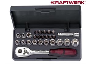 KRAFTWERK Steckschlüssel-Set 1/4" 26 - teilig Junior Line 3000 - 285