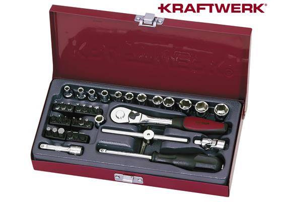 KRAFTWERK Steckschlüsselsatz 1/4" 40-teilig (PUMA / Metallic Edition) 2003