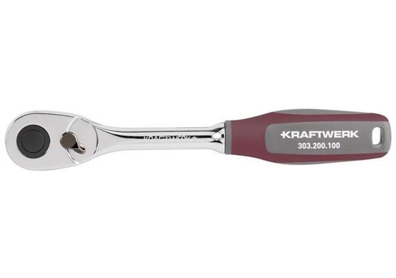 Kraftwerk Umschaltknarre 3/8" 72 Zahn, Professional 303.200.100
