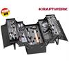 KRAFTWERK Werkzeugkiste bestückt BASIC LINE, 1/4" + 1/2", 106-tlg 206.000.100