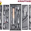 KRAFTWERK Werkzeugkiste bestückt BASIC LINE, 1/4" + 1/2", 106-tlg 206.000.100 | Bild 2
