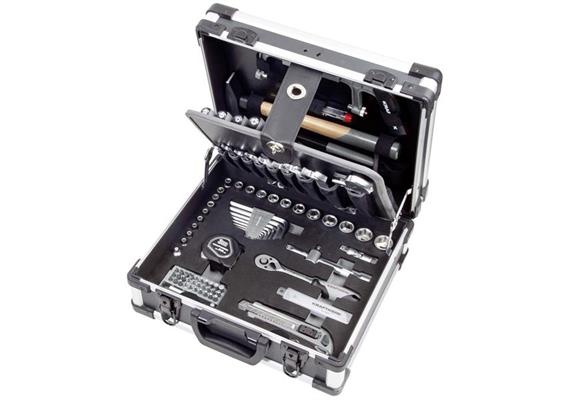 KRAFTWERK Werkzeugkoffer B143, 1/4"+3/8", 102-tlg. 202.143.000 - 285