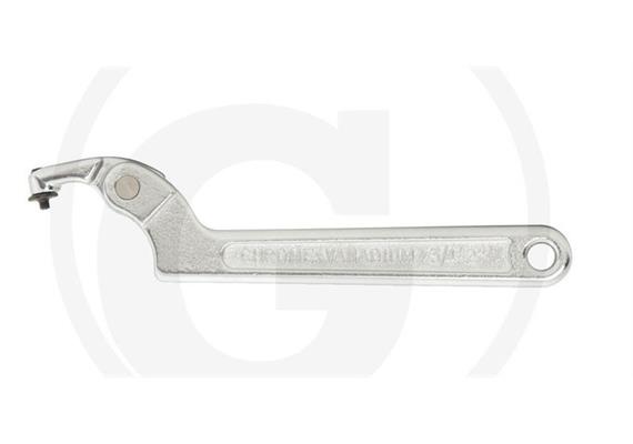 KS-Tools Gelenk-Hakenschlüssel mit Zapfen Schlüsselweite 114 - 158mm - 239